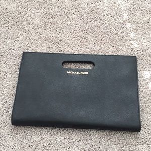 Black Michael Kors large  clutch